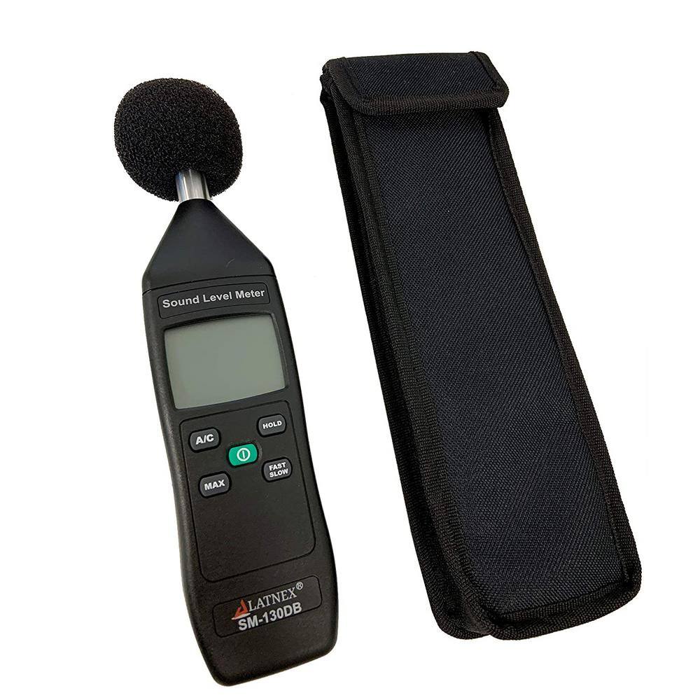 LATNEX Sound Level Meter Type 2 with Calibration Certificate SM-130DB