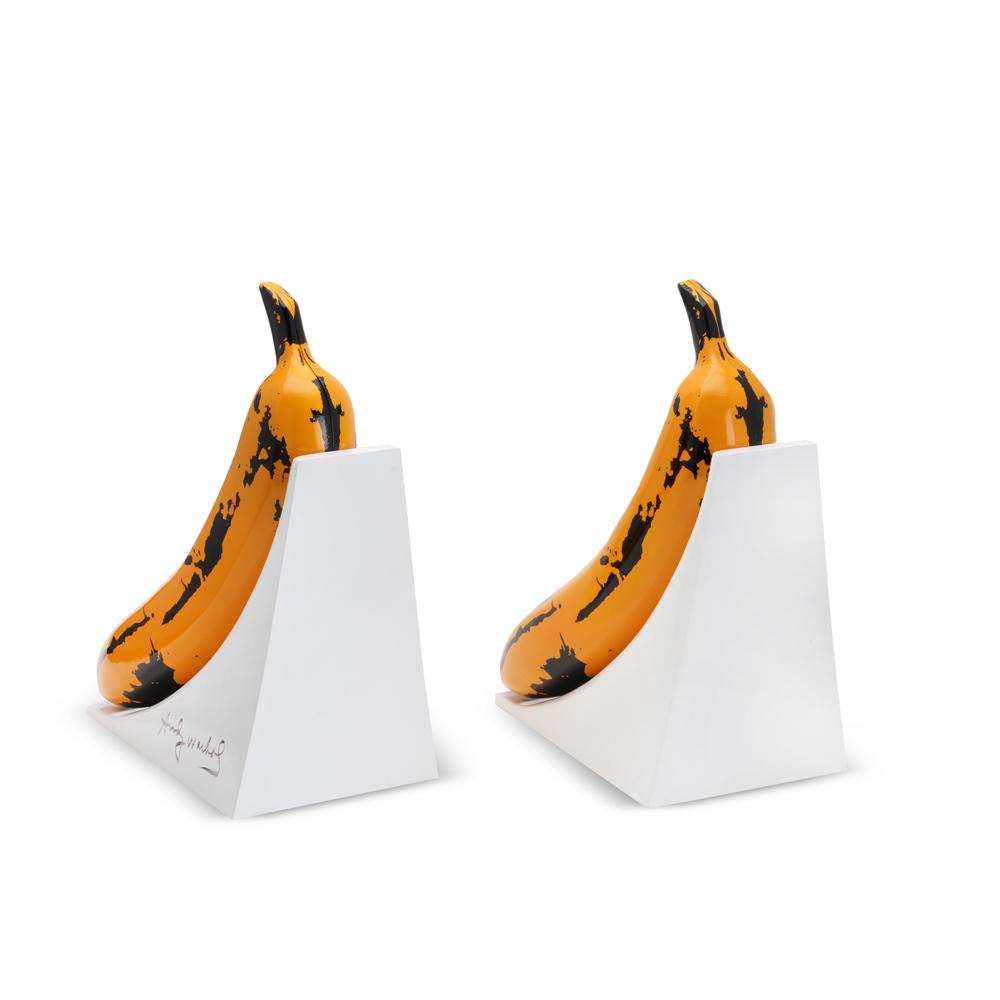 Kidrobot x Andy Warhol Resin Banana Bookends - Yellow Edition (PRE-ORDER)