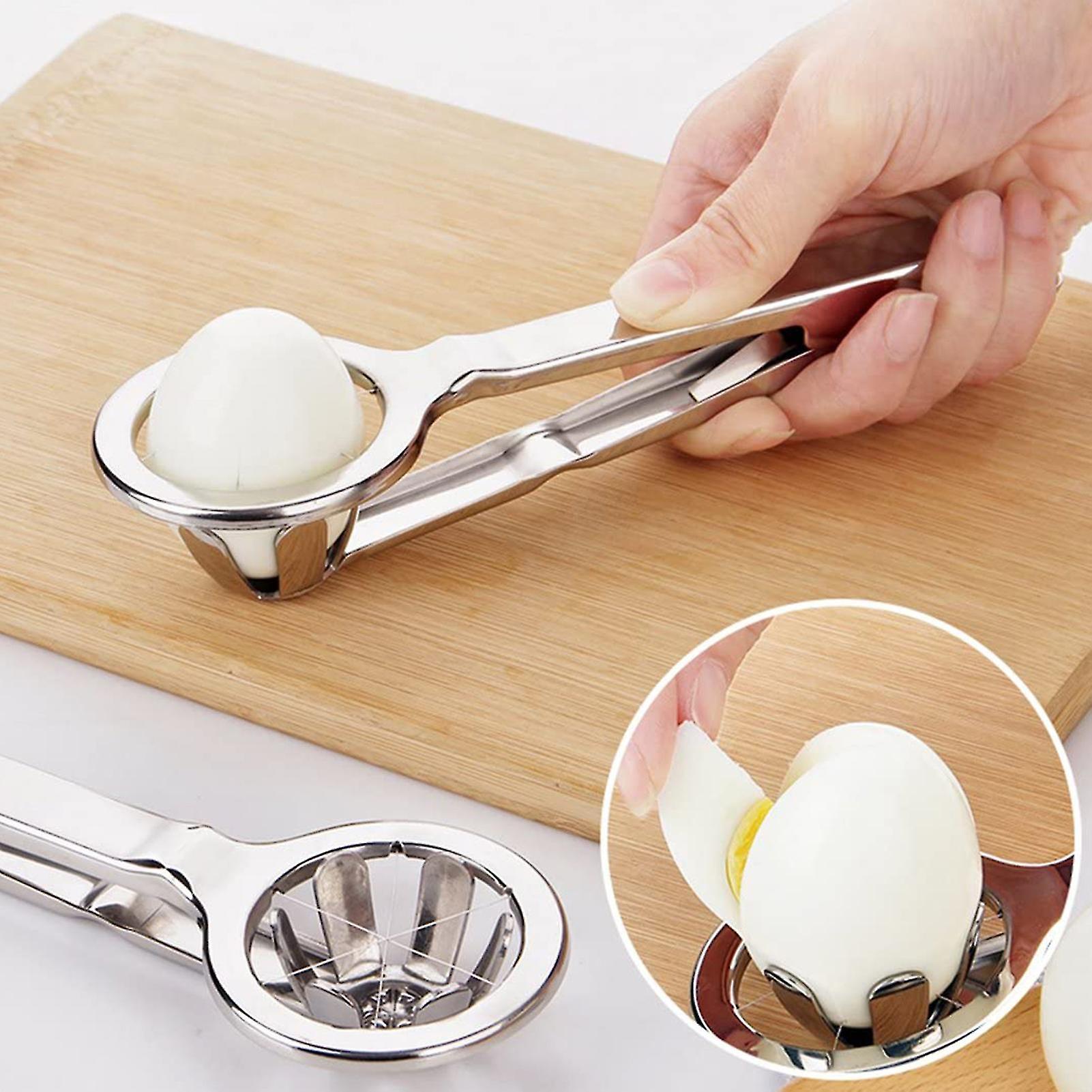 Miman Kitchen Egg Slicer Non-slip Practical Kitchen Tool Cut Egg Wedger Cutter For Hotel