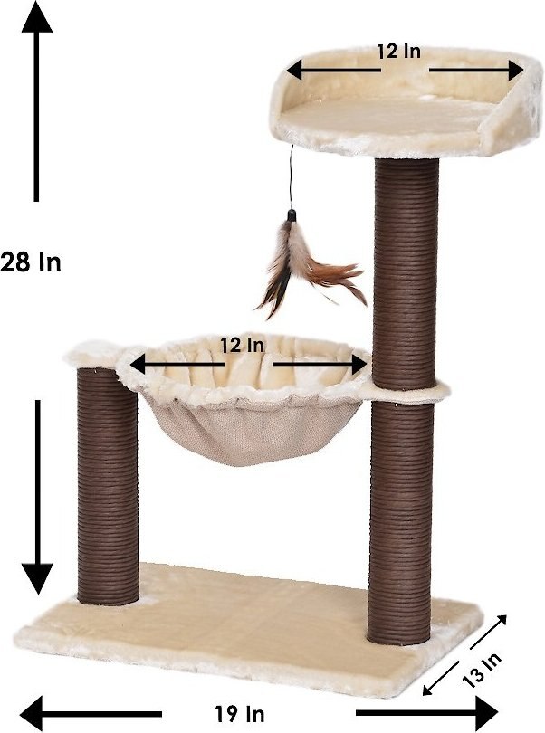 Catry 28-in Sisal Cat Tree