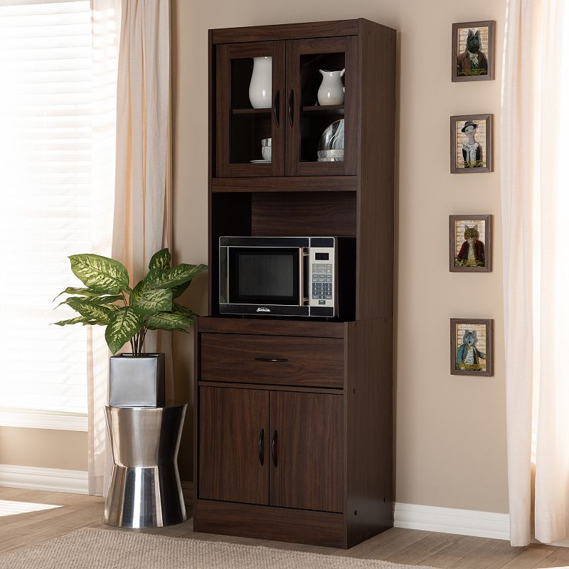 Baxton Studio Laurana Kitchen Storage Cabinet