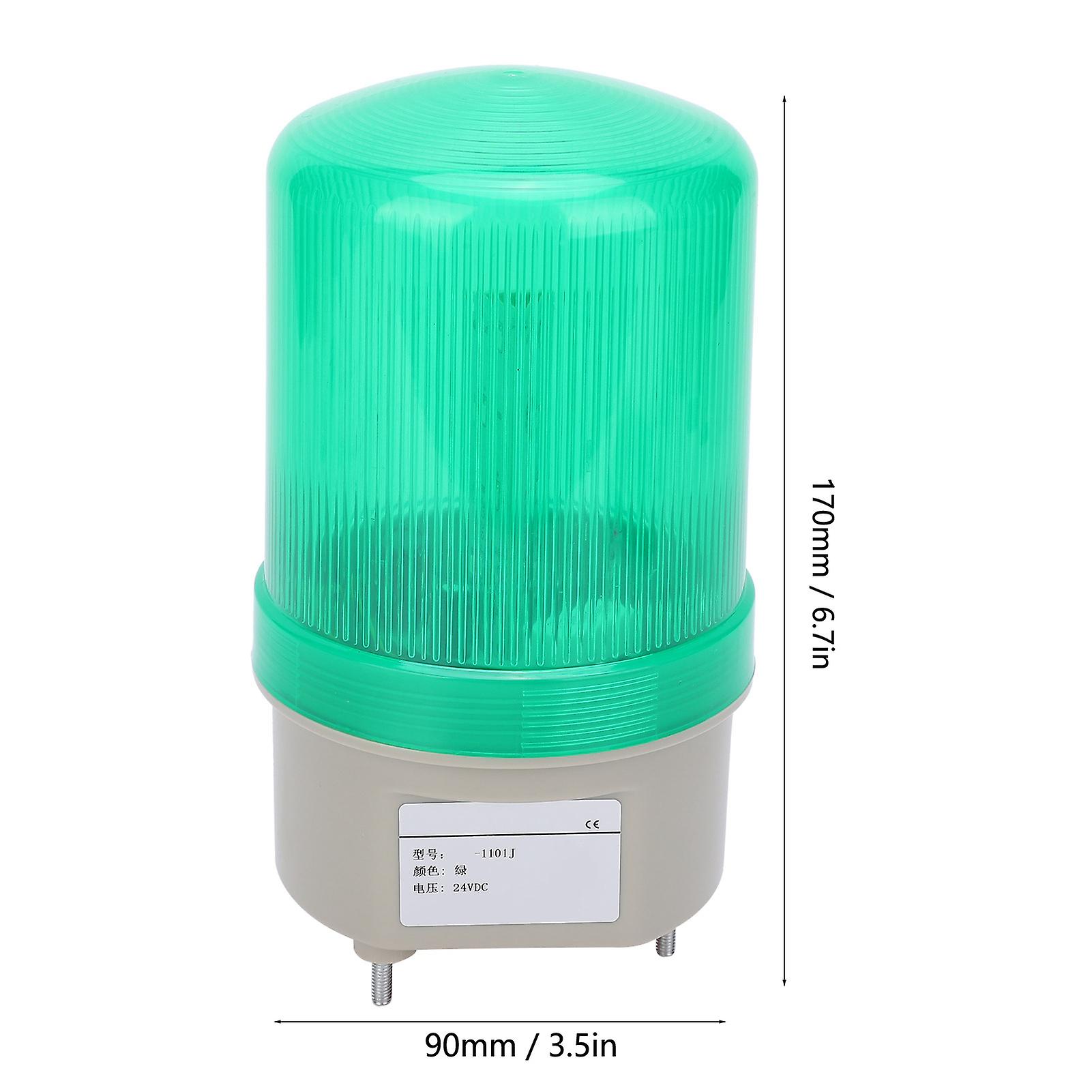 Berm Warning Light Green Led Strobe Beacon Lamp Trucks Emergency Warning 5w 24vdc，alarm Lamp