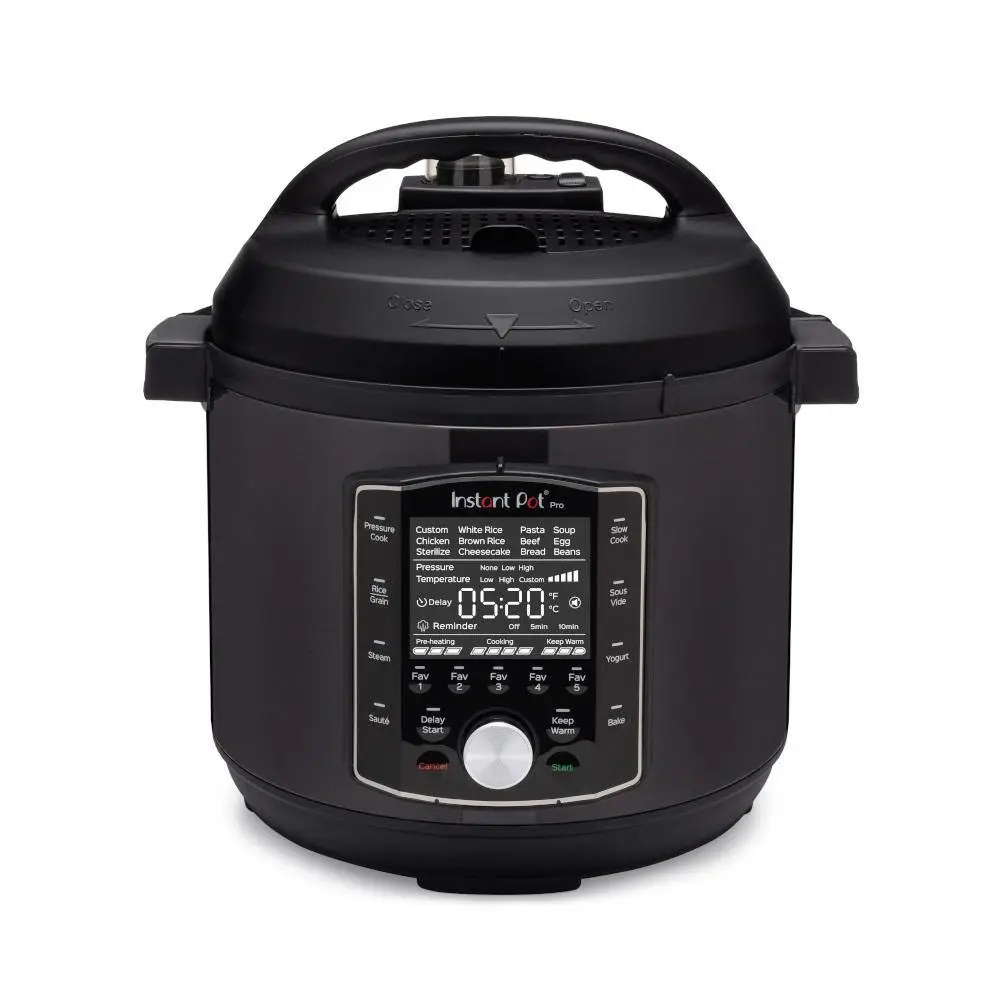 Instant Pot 8 qt. Matte Black Duo Pro Electric Pressure Cooker 113-0044-01