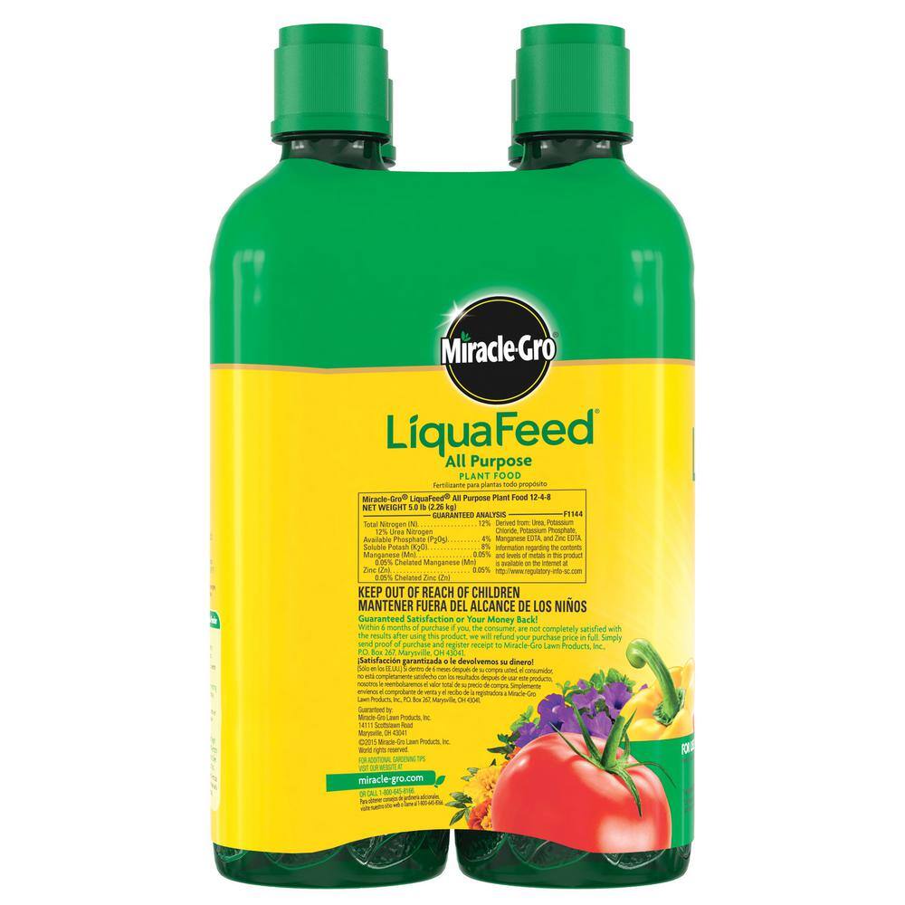 Miracle-Gro LiquaFeed 16 oz. All-Purpose Plant Food Refills (4-Pack) 2004325