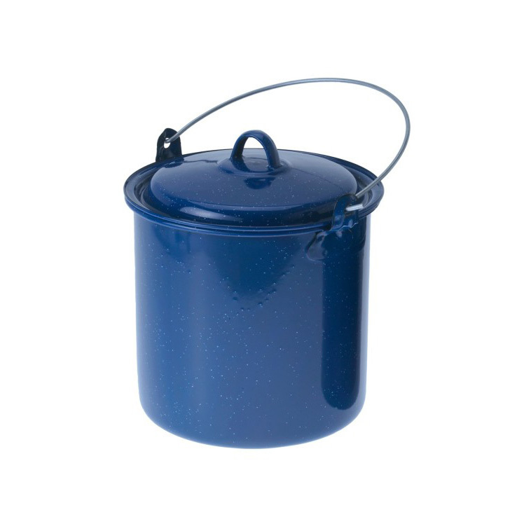 GSI Enamelware Straight Pot Blue