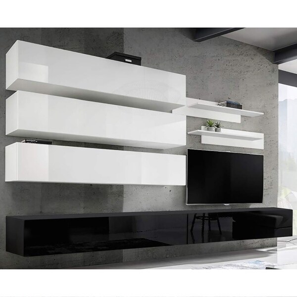 Fly J1 30TV Wall Mounted Floating Modern Entertainment Center