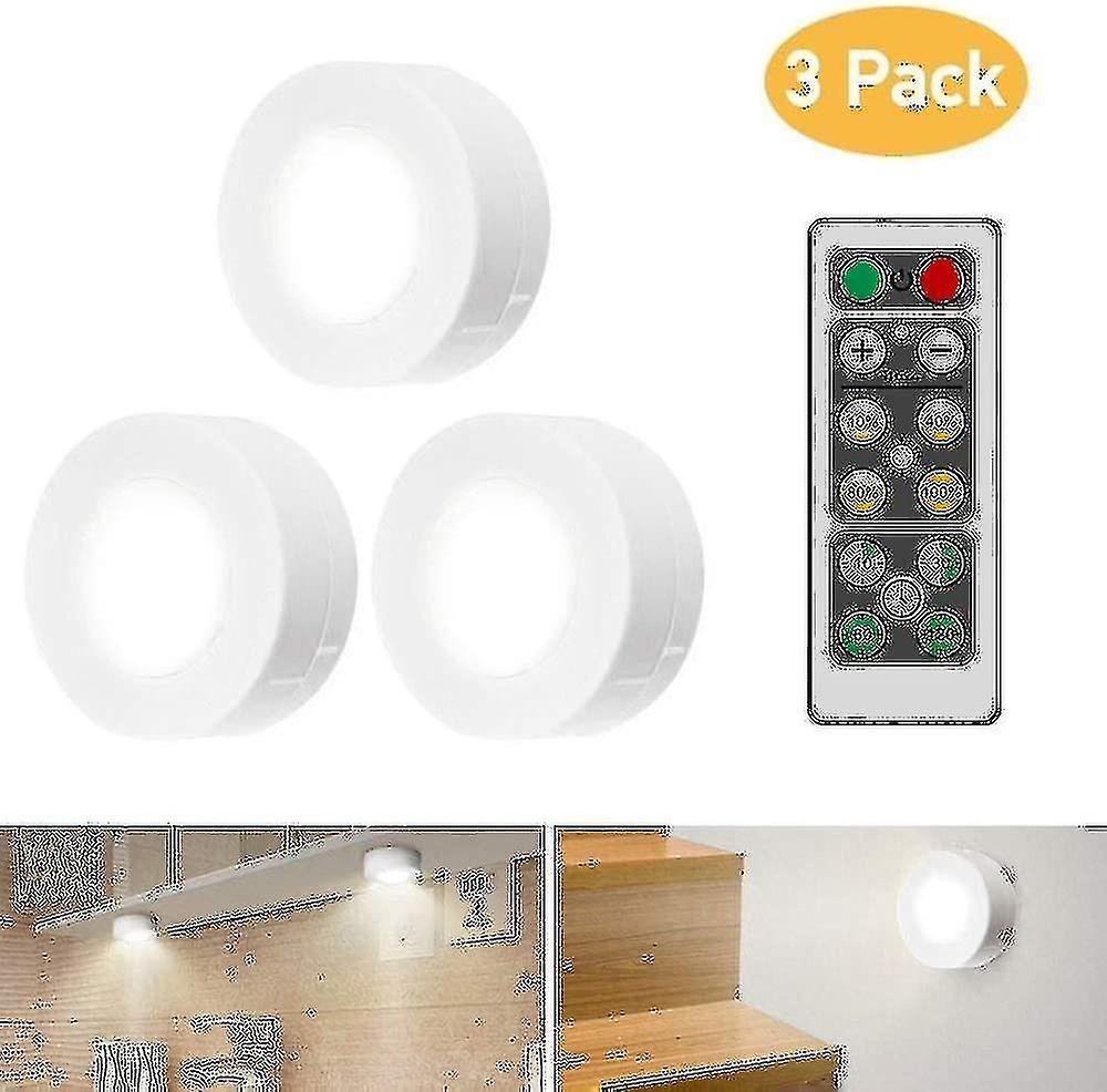 Led Cabinet Lighting With Remote Control Cabinet Lighting 3pcs Cabinet Lighting - White