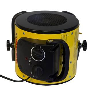 DuraHeat 1500-Watt Portable Electric Space Heater with Pivoting Base EUH1500