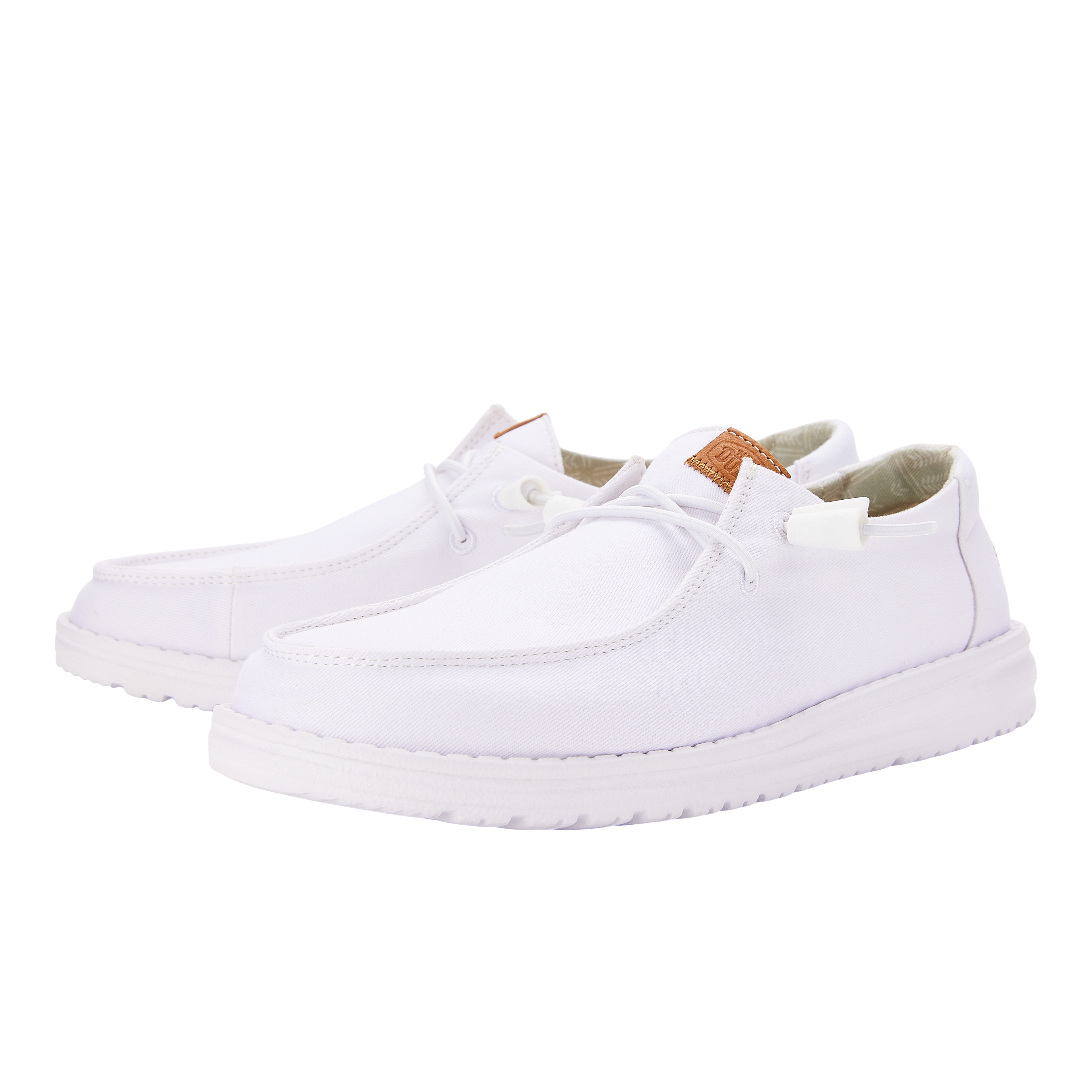 Wendy Stretch Canvas - White