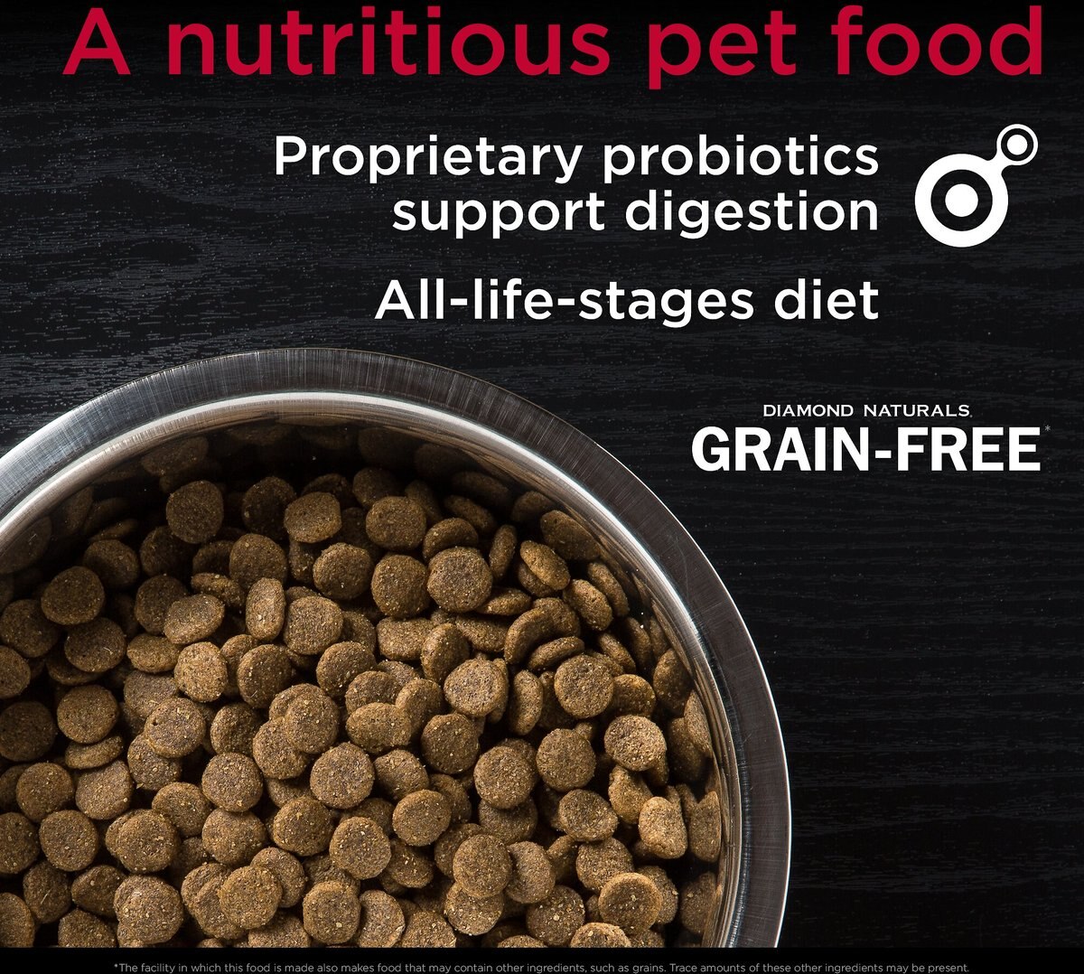 Diamond Naturals Grain-Free Beef and Sweet Potato Formula Dry Dog Food