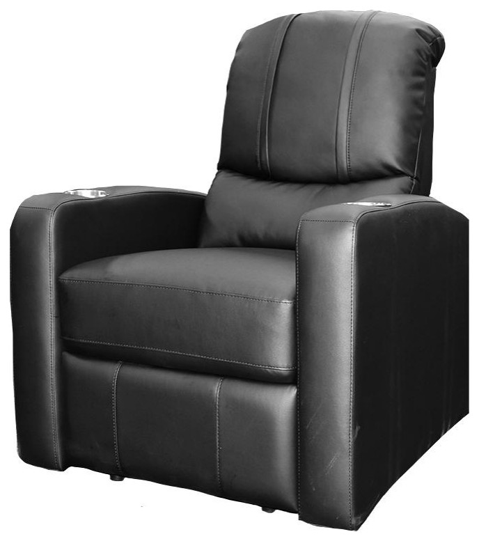 Las Vegas Raiders Primary Man Cave Home Theater Recliner   Contemporary   Recliner Chairs   by DreamSeats LLC  Houzz