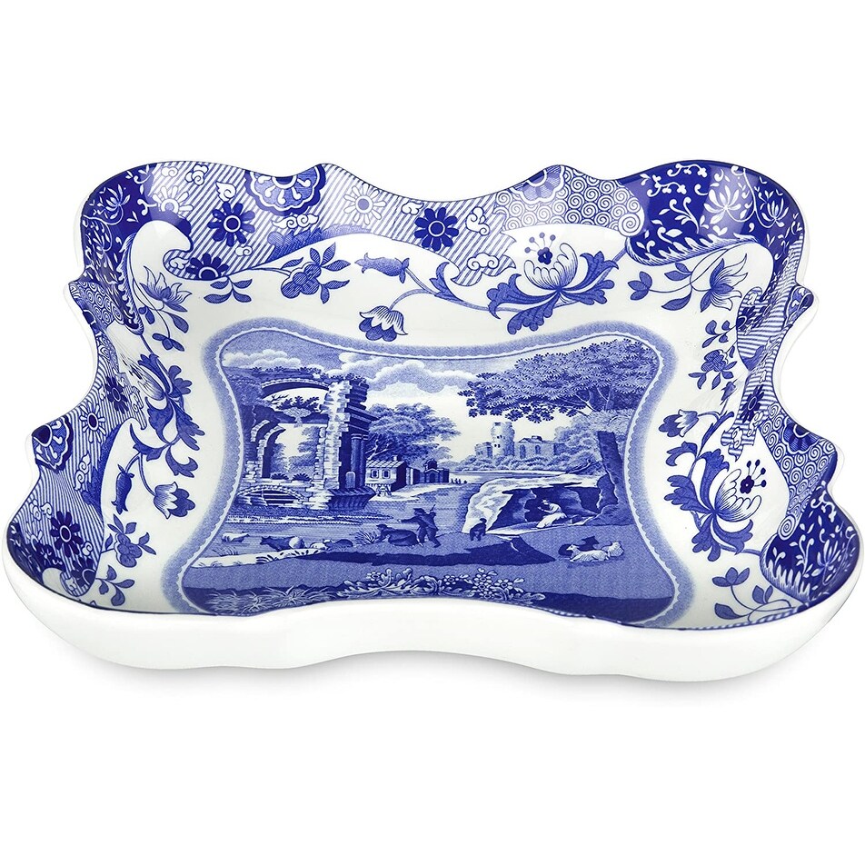 Spode Blue Italian Devonia Tray