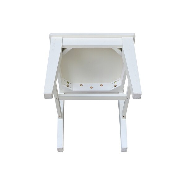 Double X-Back Chair， Set of Two
