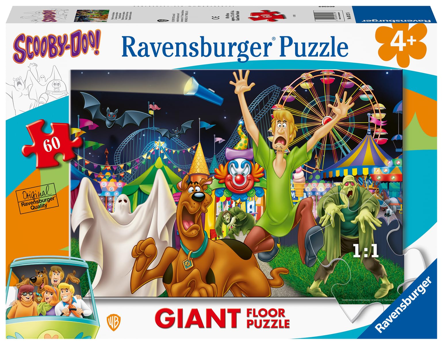 Scooby Doo  60 pc Floor Puzzle