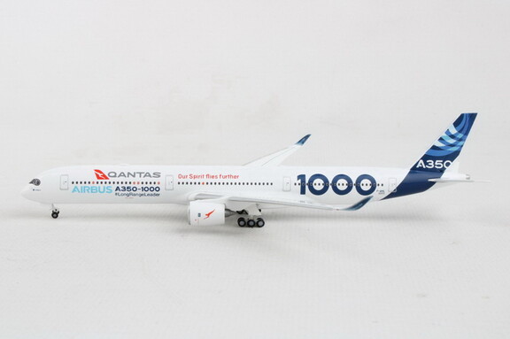 Herpa HE536684 Qantas A350 1000 1/500 Project Sunr...