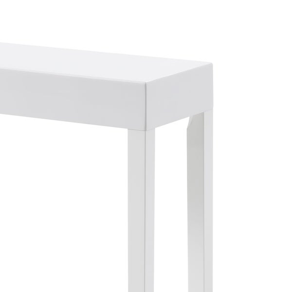 Modern Amy Console Table， Sofa Table， White