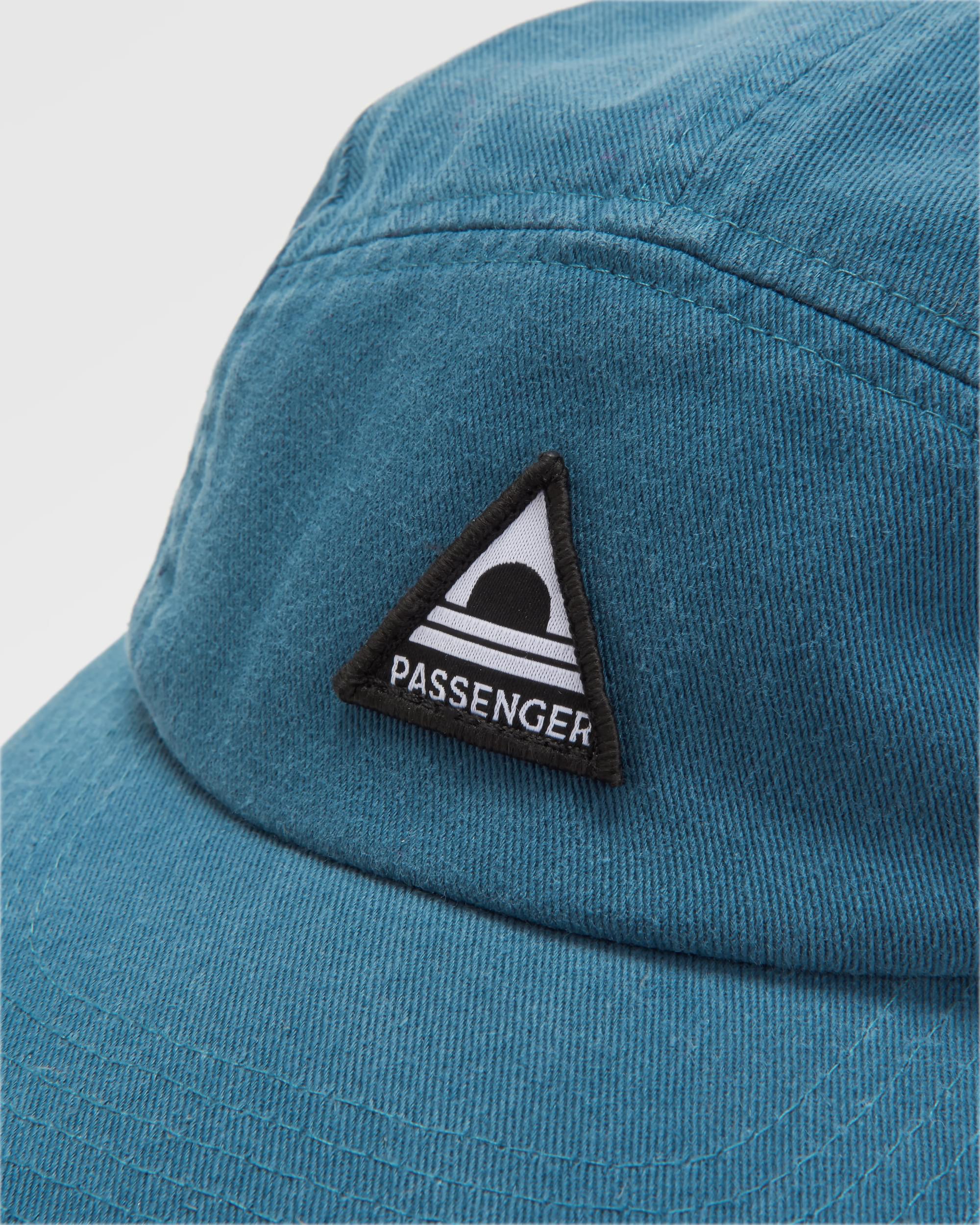 Fixie Recycled 5 Panel Cap - Tidal Blue