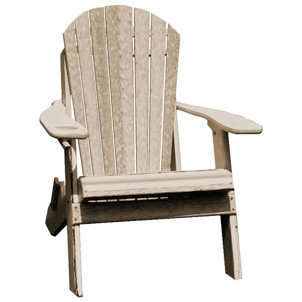 Eagle Collection Folding Adirondack Chair with Smart Phone Holder