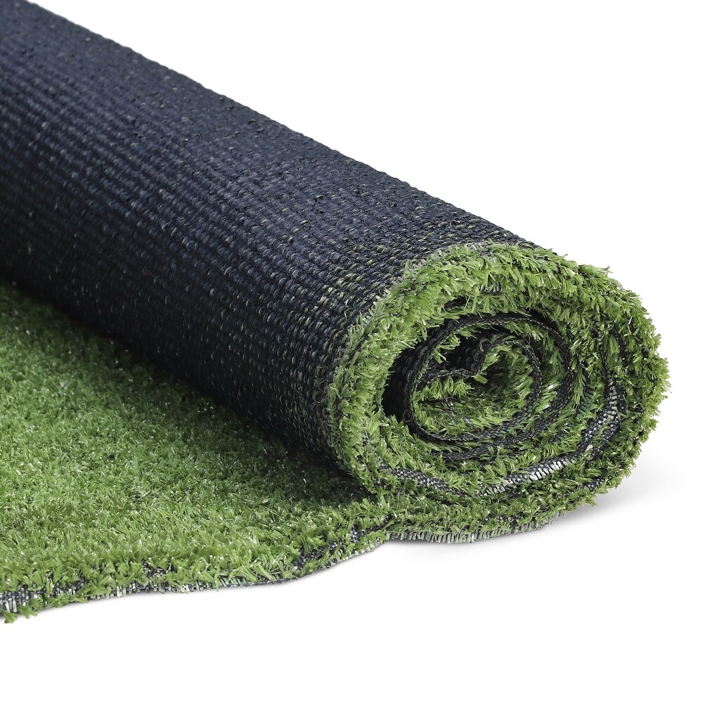 Green Haven Artificial Turf: UV Protected  Multi Size Outdoor Grass