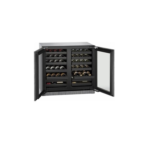 Wine/Wine Captain 3000 Series Int-Solid Dbl Door- Special Order