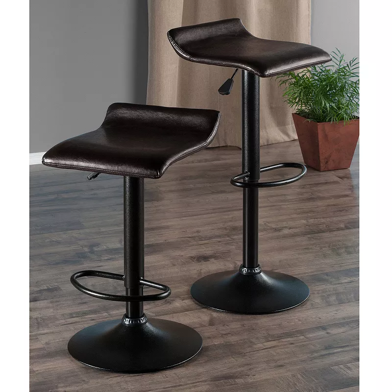 Winsome Paris 2-pc. Airlift Swivel Stool Set