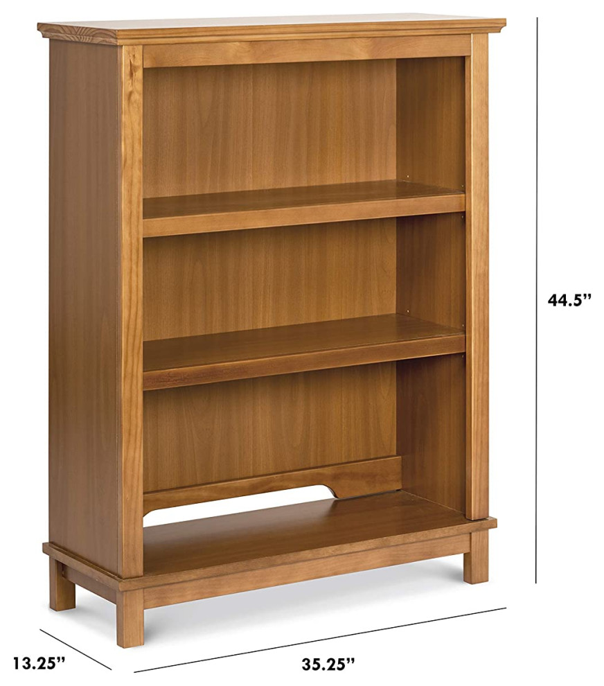 Contemporary Bookcase  Pine Wood Construction  amp2 Adjustable Shelves   Industrial   Bookcases   by Decorn  Houzz