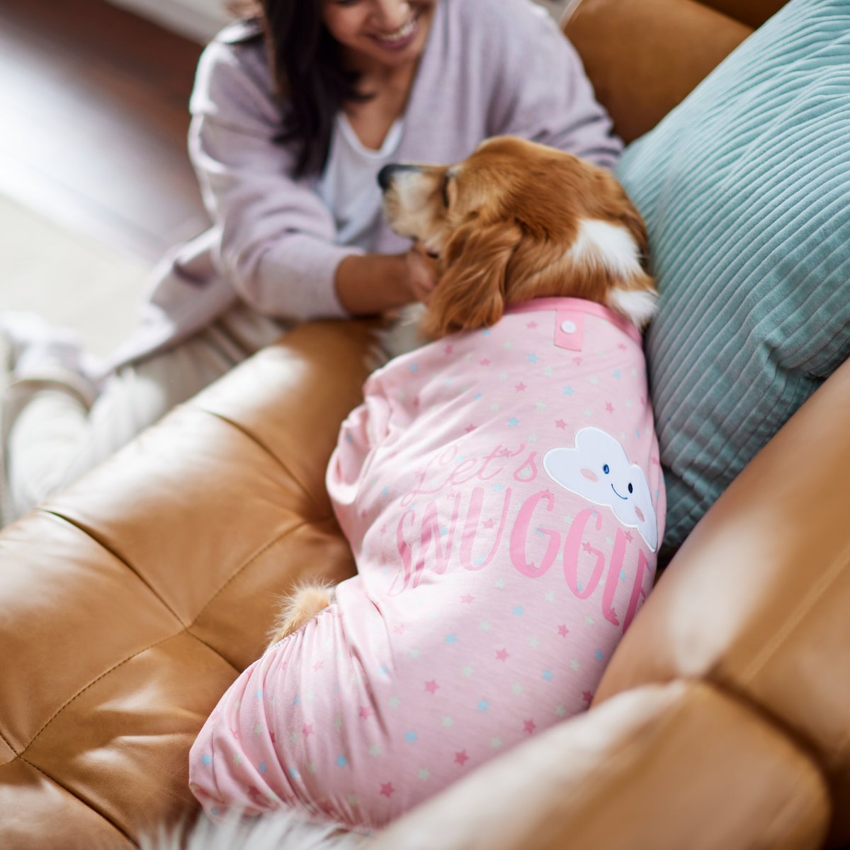 Wagatude Let's Snuggle Dog Pajamas