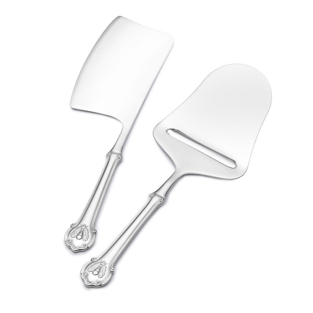 Wallace Napoleon Bee 18/10 Stainless Steel 2pc. Cheese Serving Set