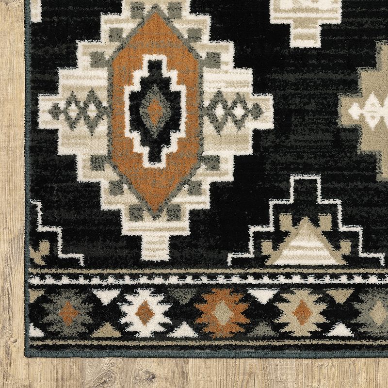 StyleHaven Genova Southwest Diamonds Area Rug