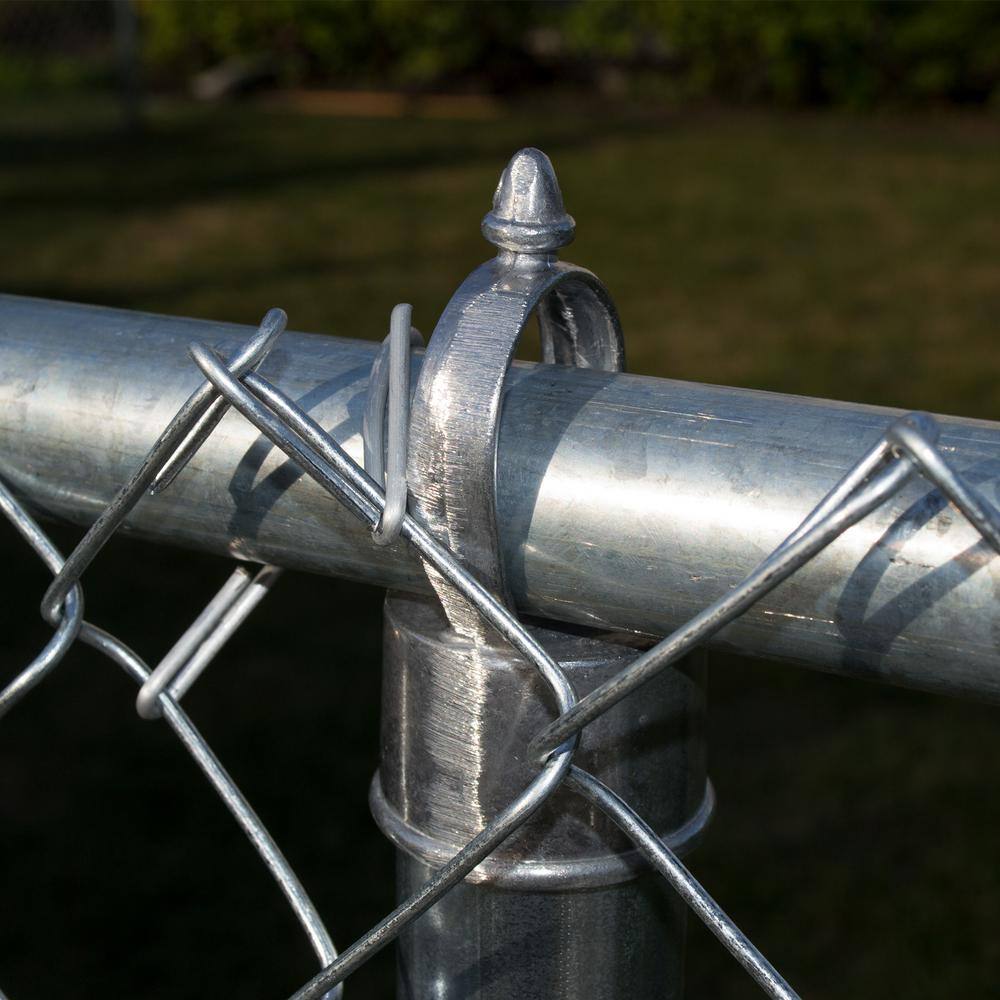 Everbilt 1-58 in. Aluminum Chain Link Fence Eye Top for Line Post 328556EB