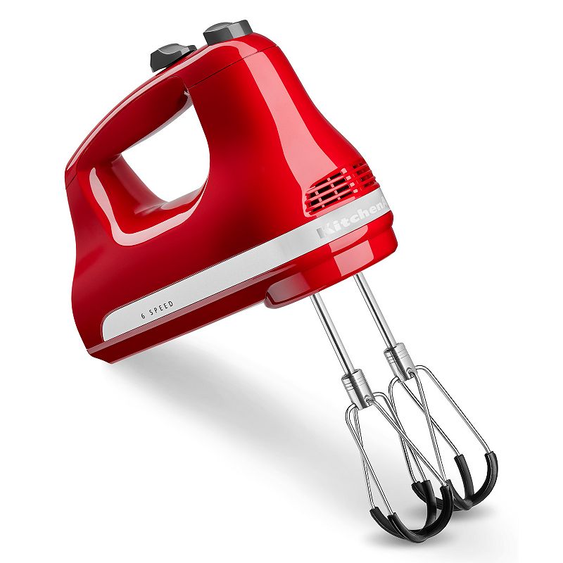 KitchenAid KHM6118 6-Speed Hand Mixer with Flex Edge Beaters