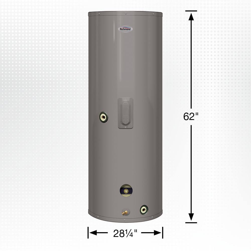 Richmond 120-Gal. Tall 6 Year 4500-Watt SE Heat Exchanger Solar Side Connect Electric Water Heater S120HE-1