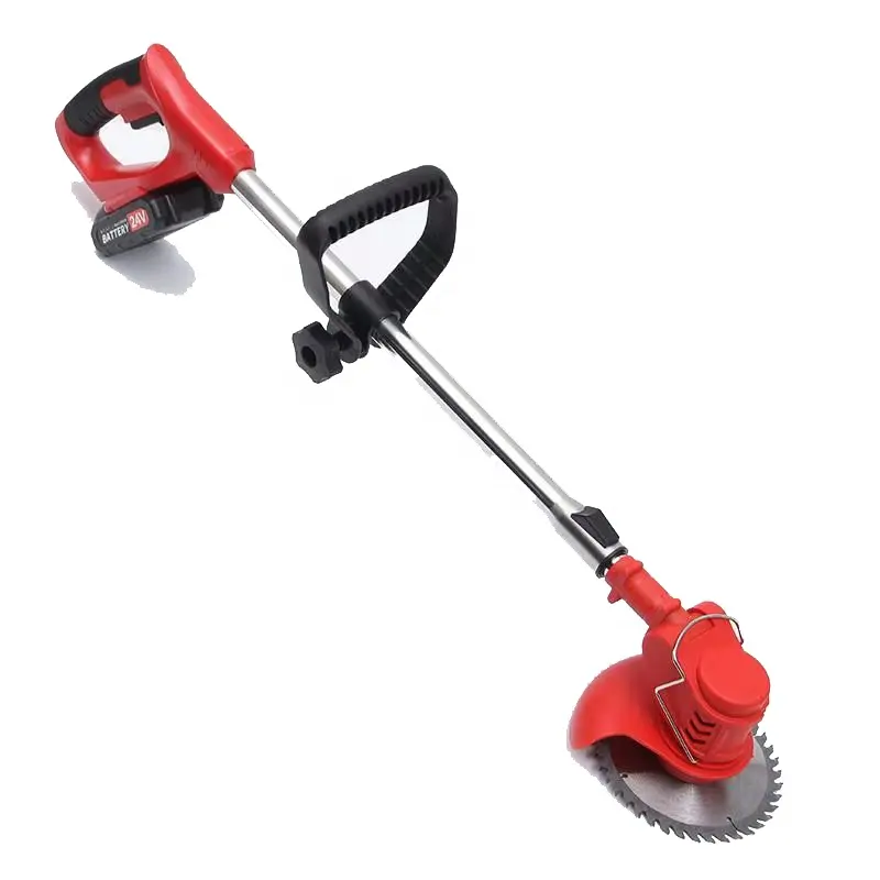 High power household lawn mower rechargeable electric lawn mower lithium hand wheel weeder