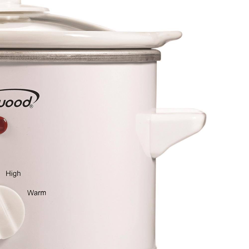 Brentwood Appliances 1.5 Qt. White Slow Cooker SC-115W