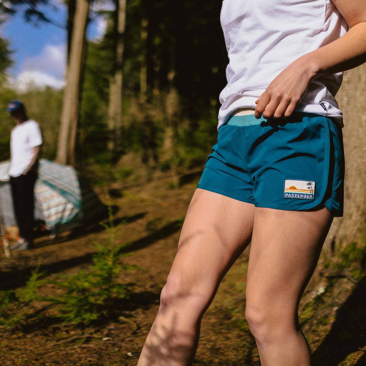 Explore Recycled All Purpose Shorts - Blue Coral