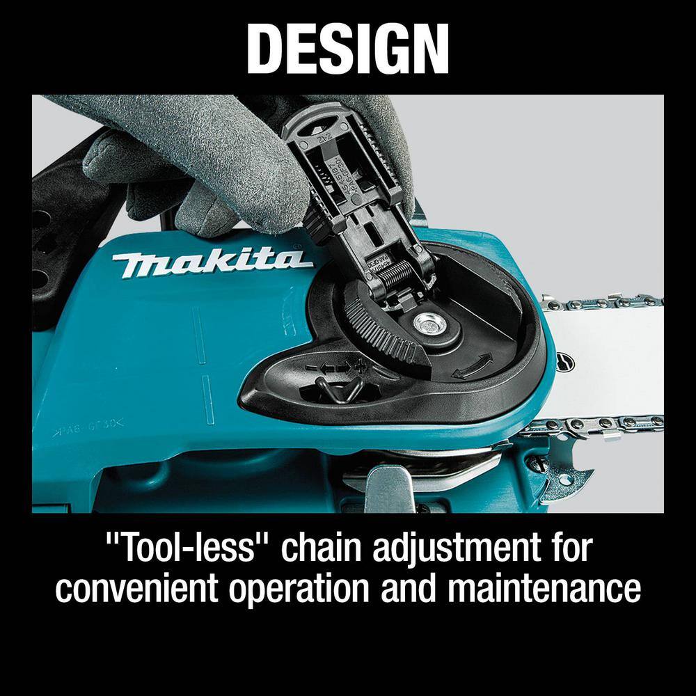 Makita LXT 16 in. 18V X2 (36V) Lithium-Ion Brushless Battery Electric Chain Saw Kit (4.0Ah) XCU04CM