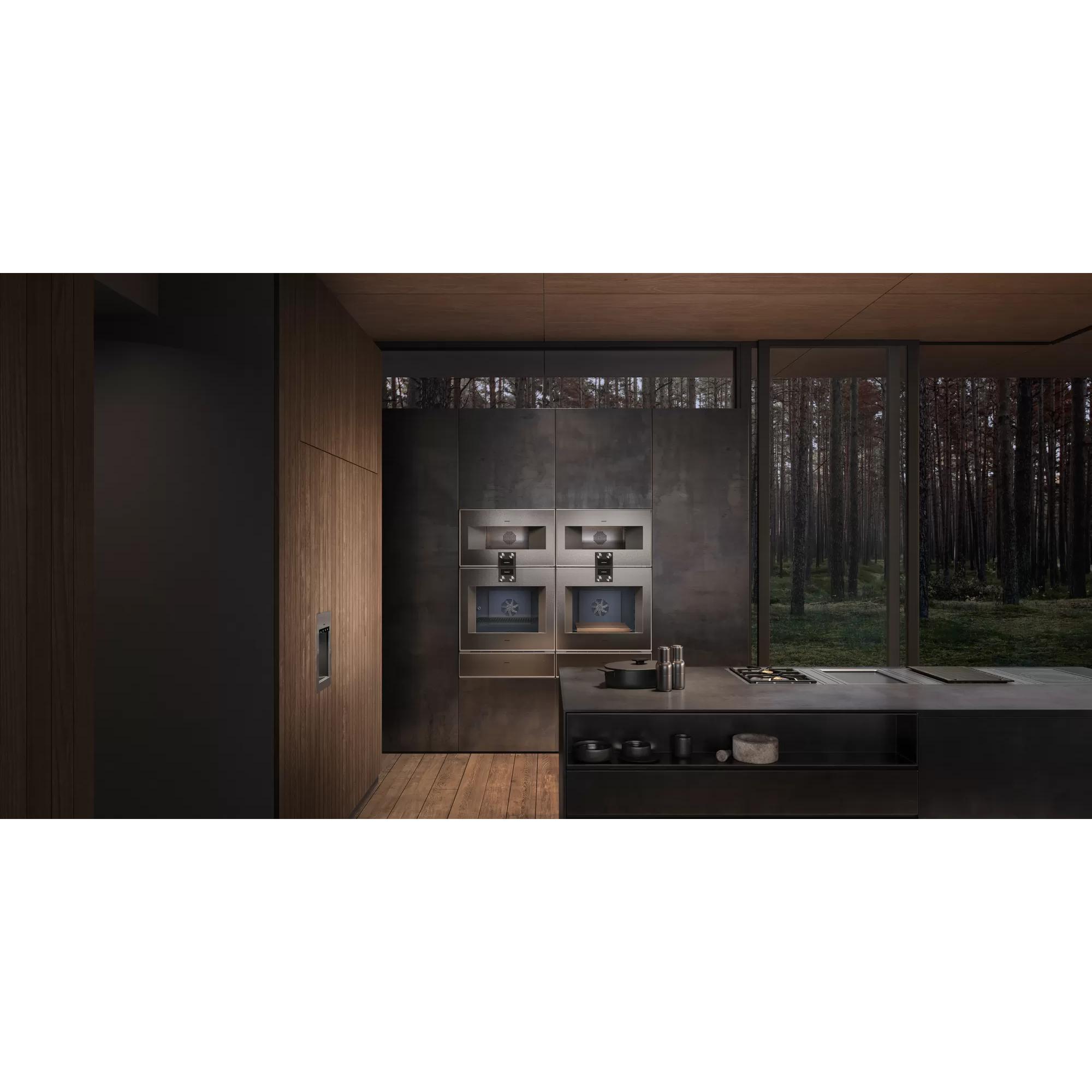 Gaggenau 15-inch Built-in Electric Grill Module with 2 Cooking Zones VR414611