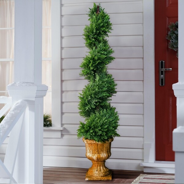 National Tree Company 54inch Slim Spiral Artificial Juniper