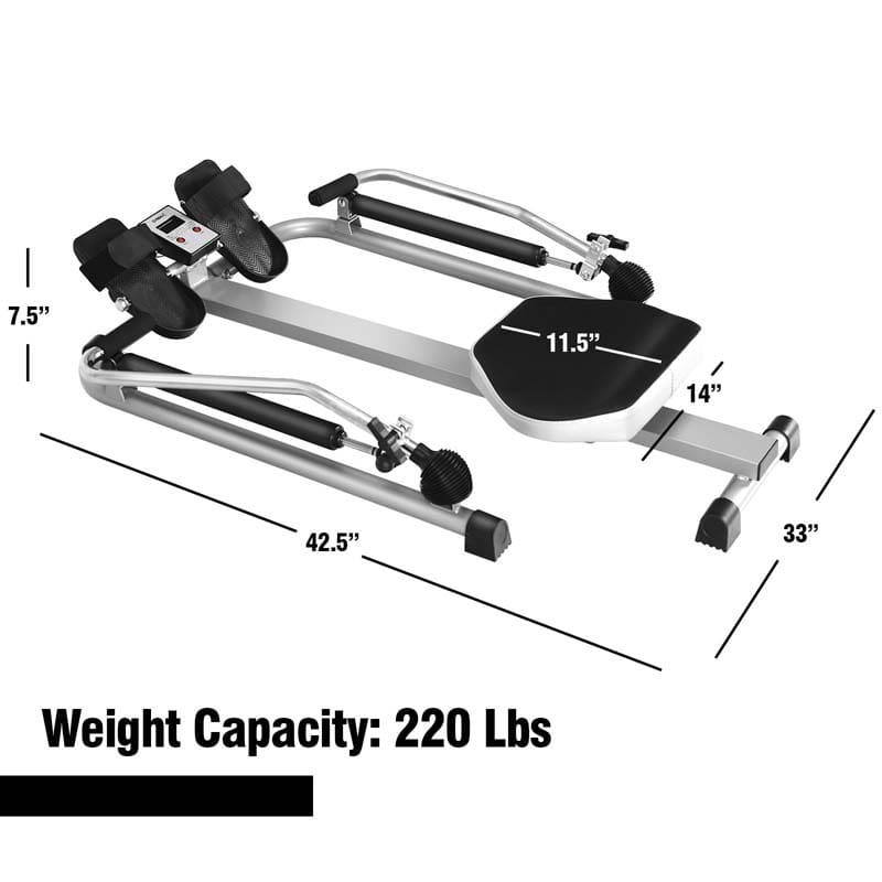 Adjustable Hydraulic Rowing Machine