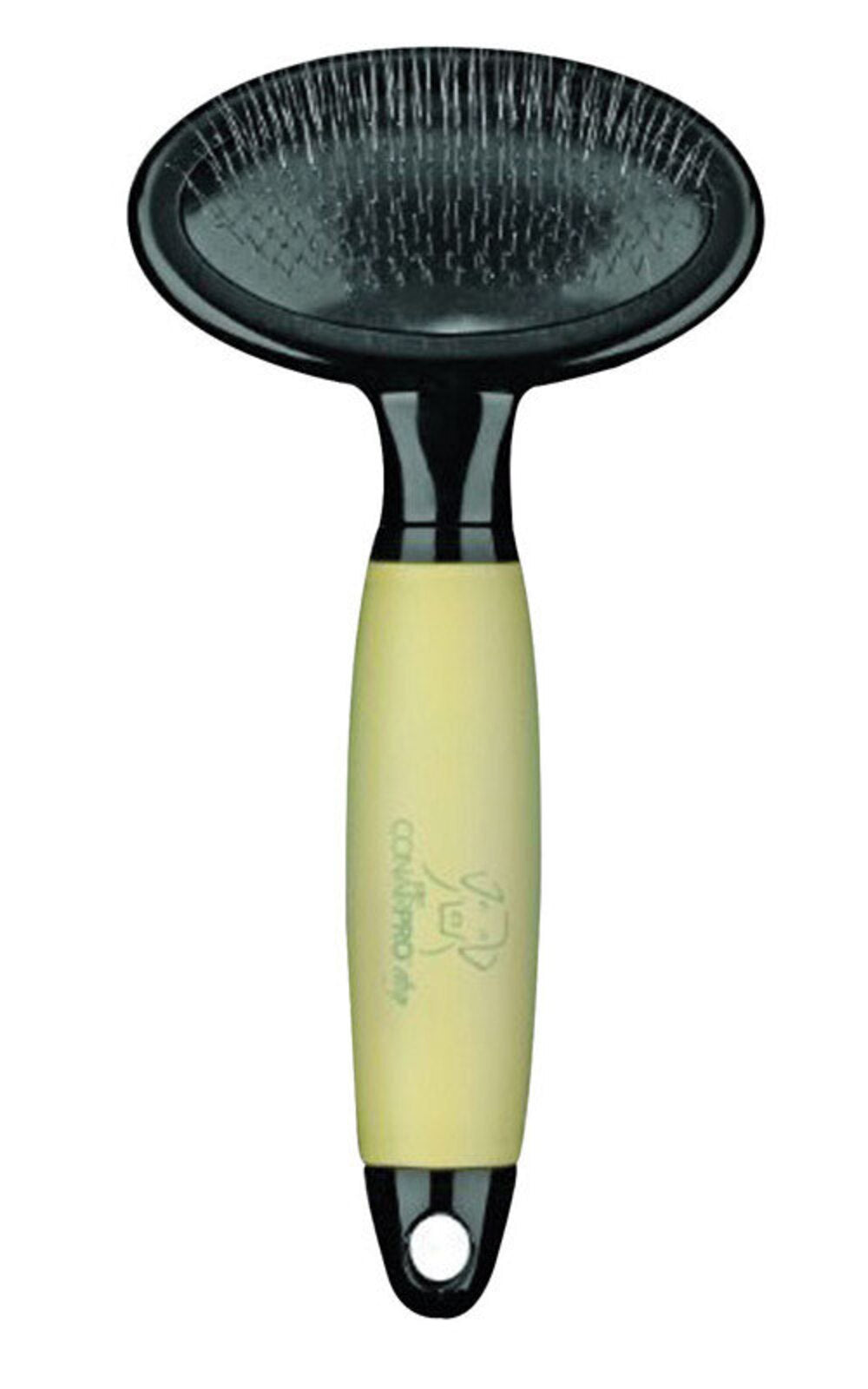 SLICKER BRUSH SMAL BL/YL