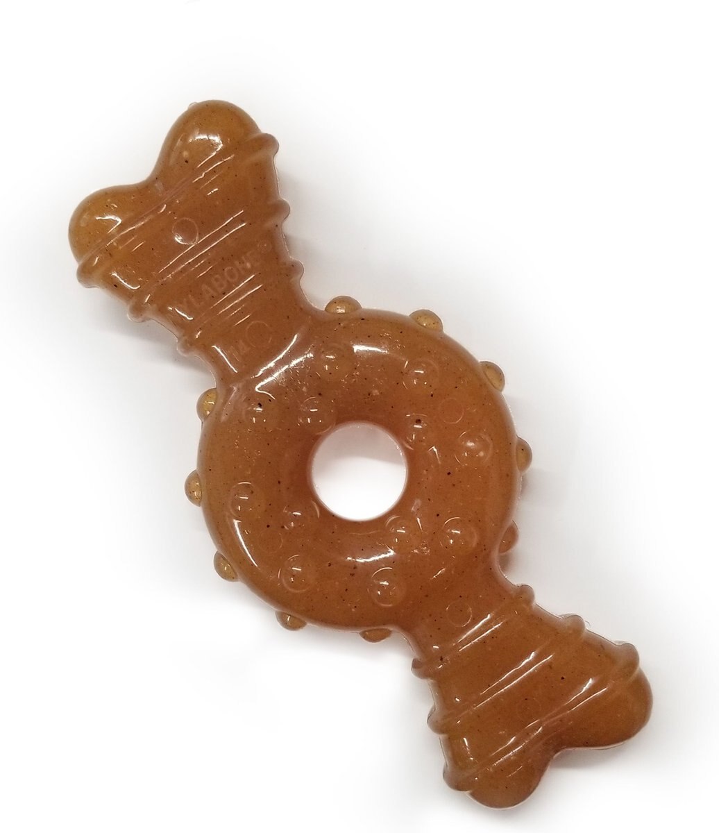 Nylabone Puppy Chew Ring Chicken Flavored Puppy Chew Toy