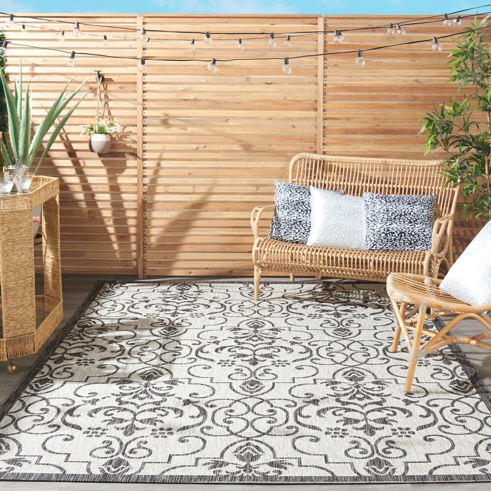 Nourison Garden Party Trellis Indoor/Outdoor Area Rug