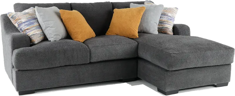 Challenger Gray 2 Piece Sectional