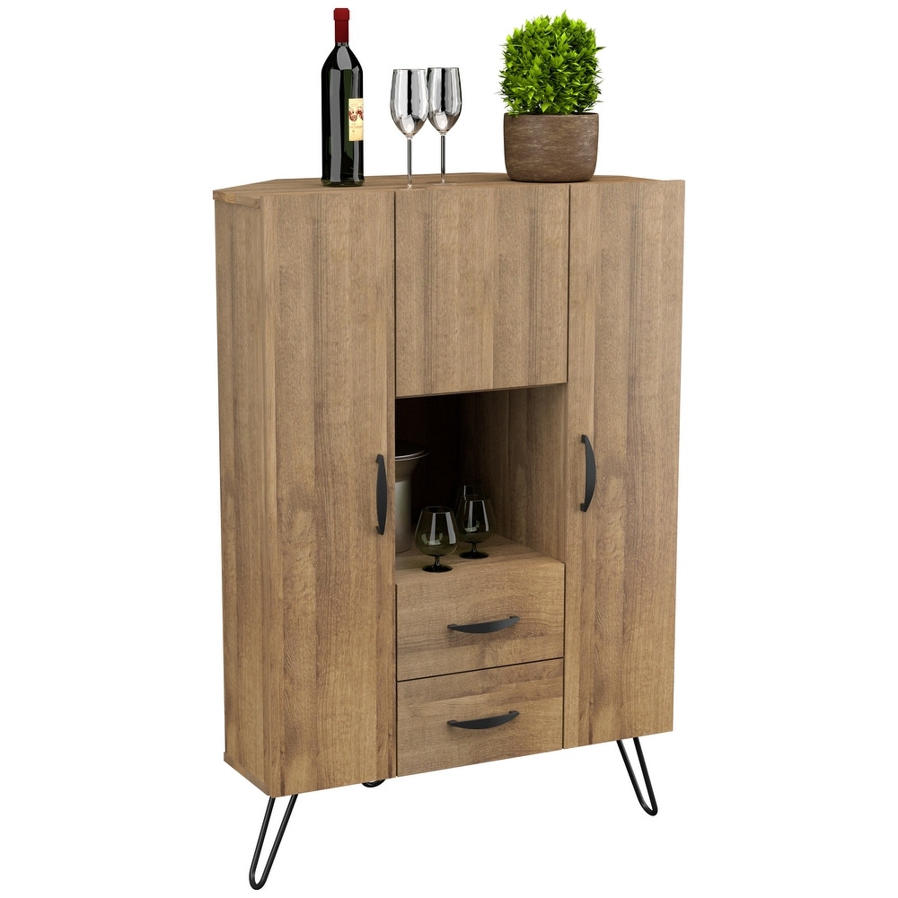 Inval Retro Corner Multi Functional Cabinet