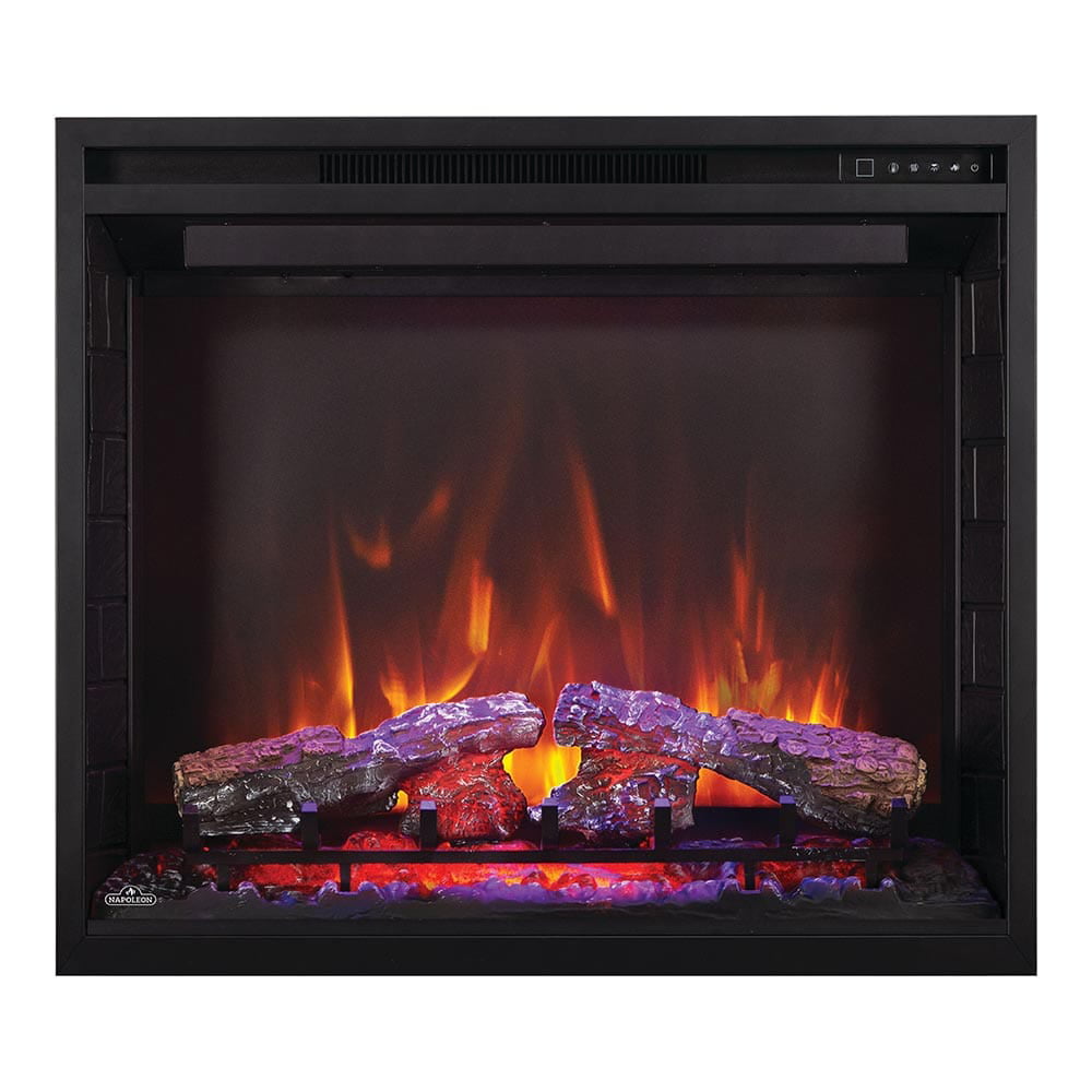 Napoleon Element 36 inch Built-In Electric Fireplace - Black, NEFB36H-BS