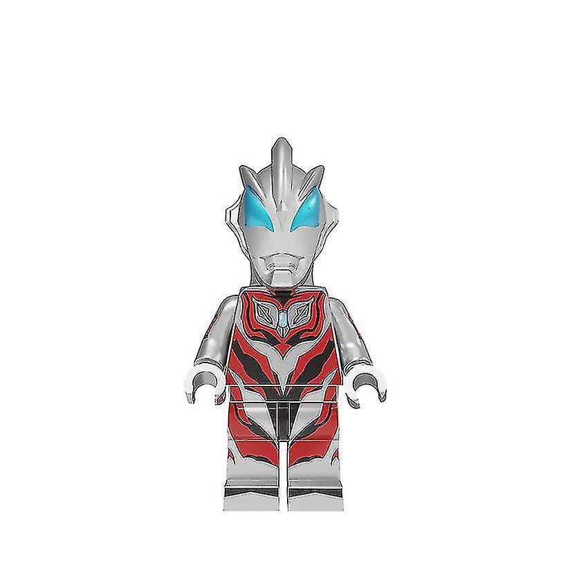 8pcs Ultraman Building Blocks Minifigure Obudijade Baltan Assembled Building Block Toys