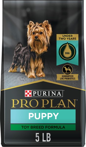 Purina Pro Plan Puppy Toy Breed Chicken and Rice Formula Dry Dog Food