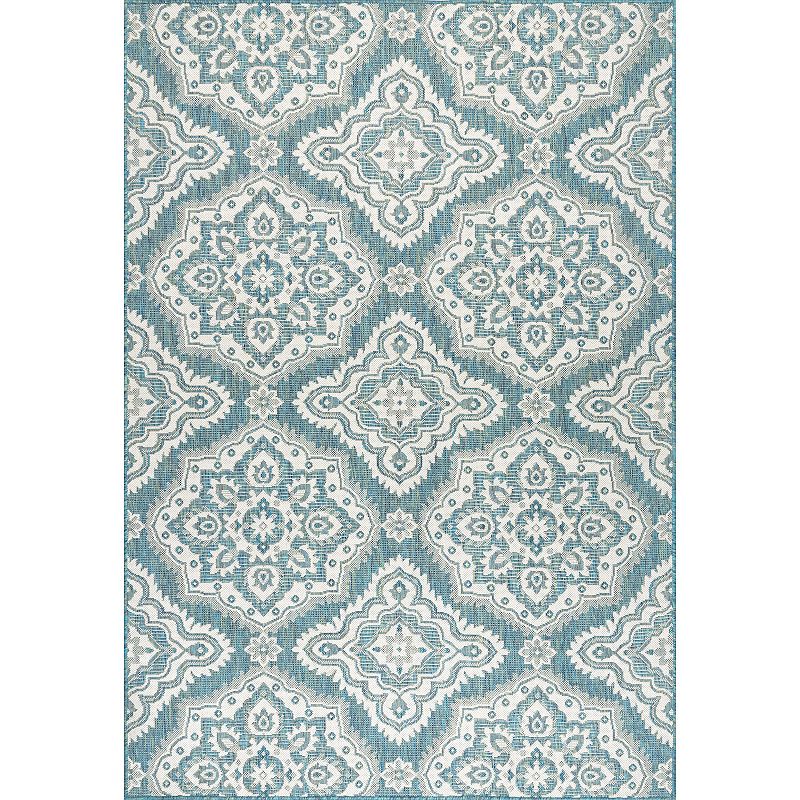 nuLOOM Arna Floral Indoor Outdoor Rug