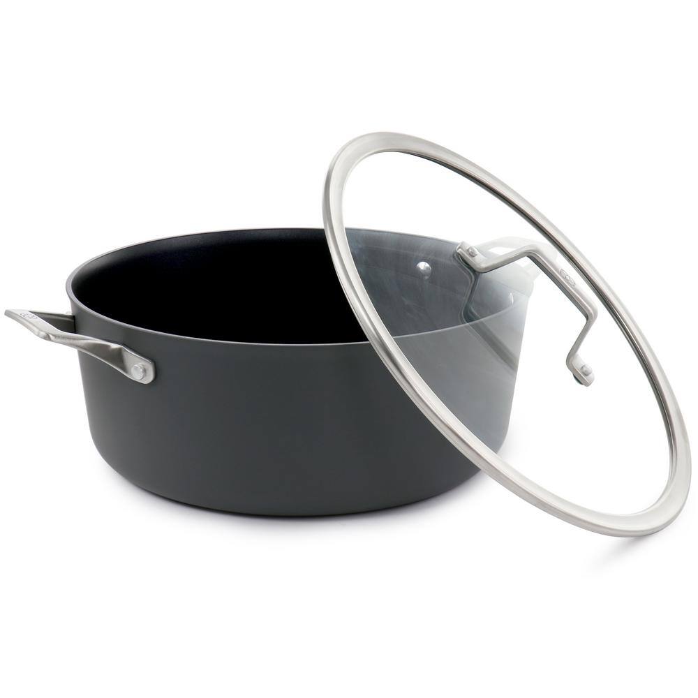 Calphalon Premier 8.5 qt. Hard Anodized Aluminum Nonstick Round Dutch Oven with Stainless Steel Handles 985120071M