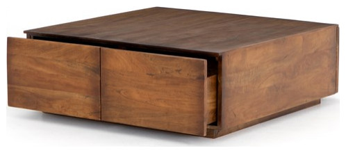 Celaeno Coffee Table Reclaimed Fruitwood   Modern   Coffee And Accent Tables   by Virgil Stanis Design  Houzz